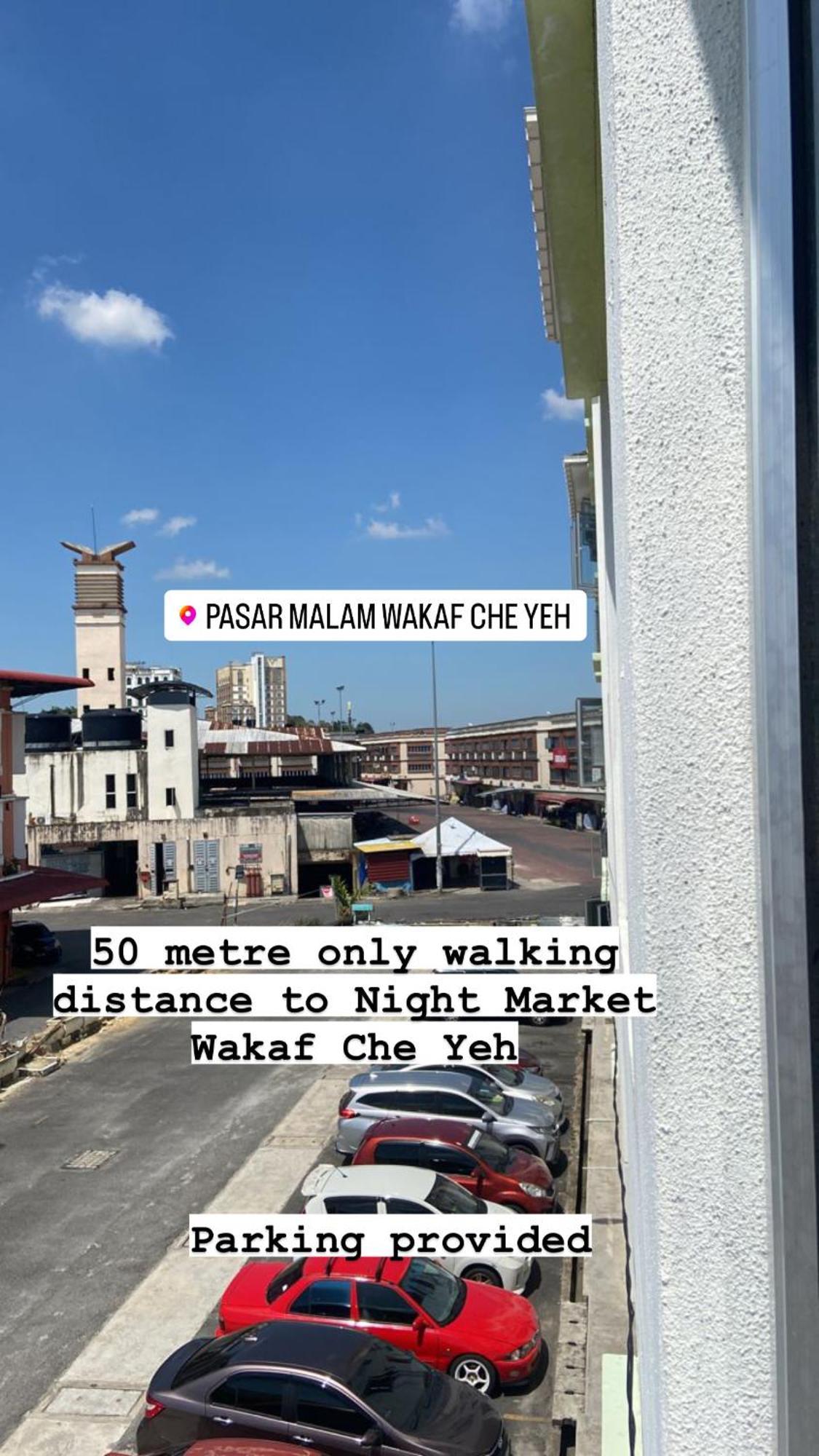 Driff Homestay 3Bedroom With Aircond 50M To Night Market Wakaf Che Yeh Кота Бару Екстериор снимка